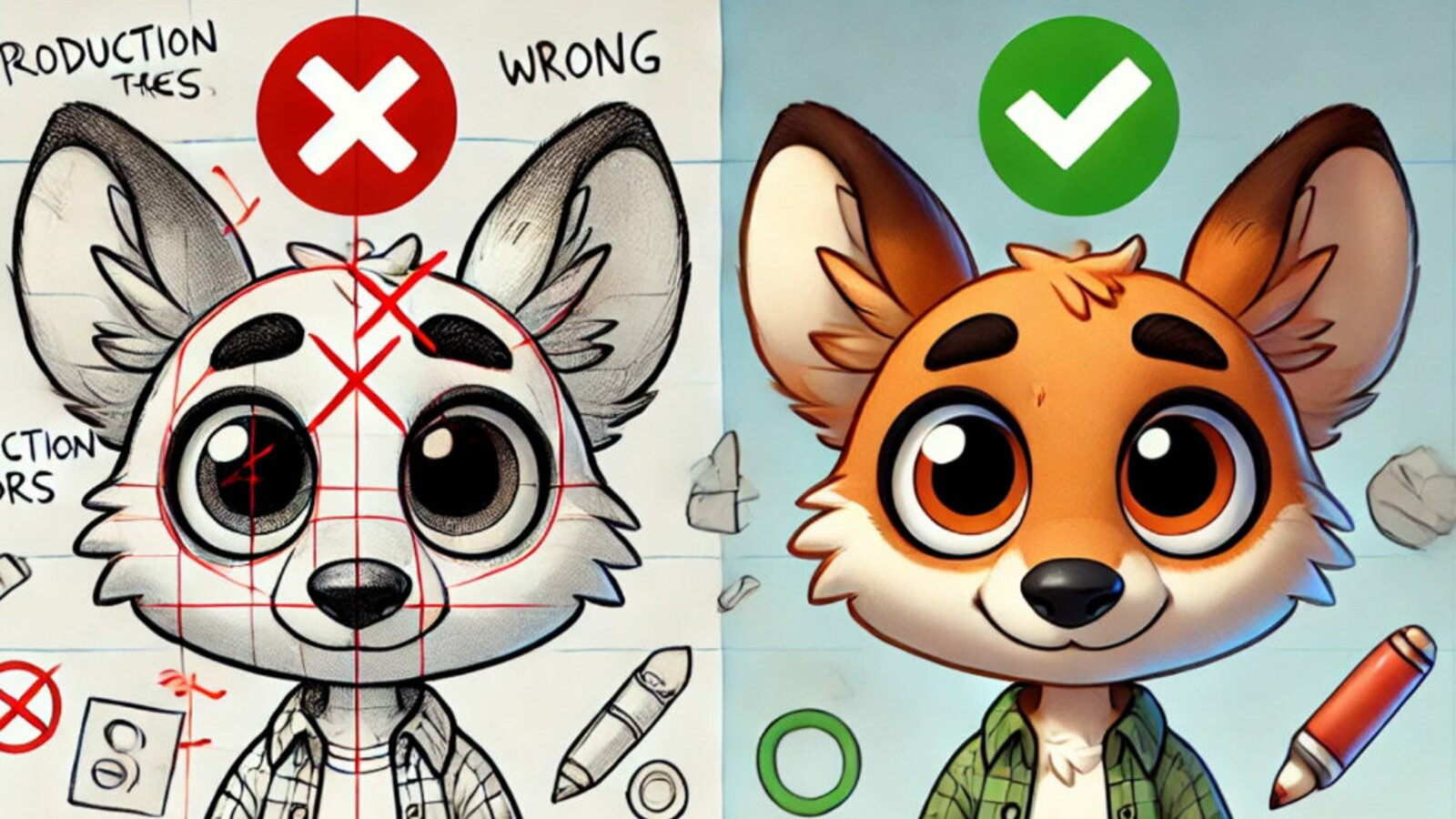 Základní chyby při tvorbě digitálního maskota