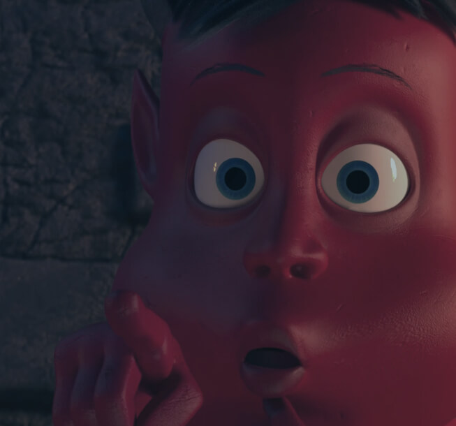 3D animated mascot
